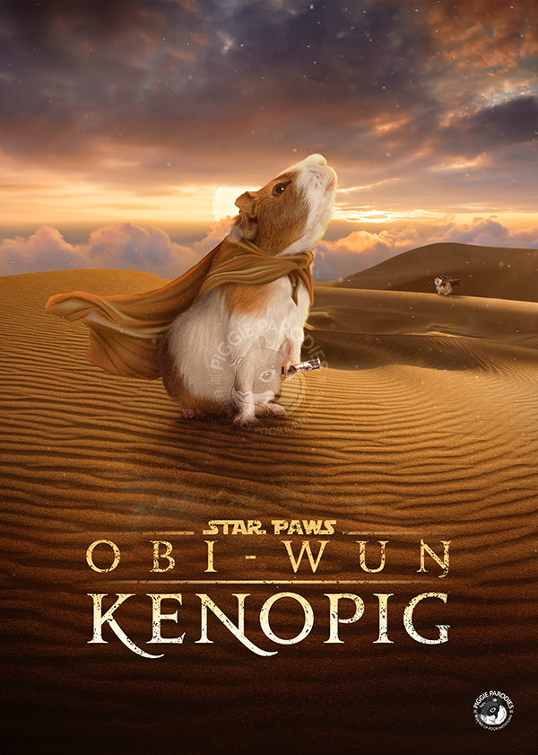 Star Paws: Obi-Wun Kenopig (Star Wars Obi-Wan parody)