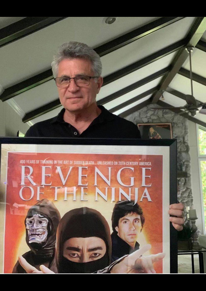 Alternative movie poster concept: Revenge of the Ninja with Star Keith Vitali (Cannon Films)
